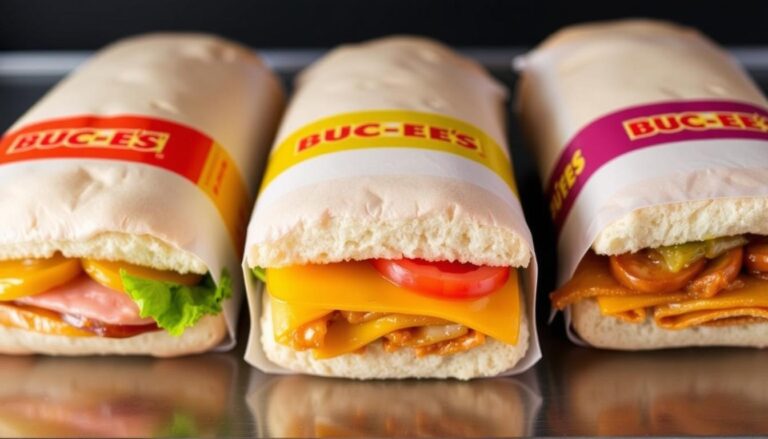 Buc-ee's Sandwich Menu