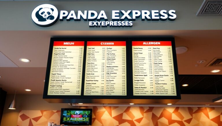 panda express allergen menu