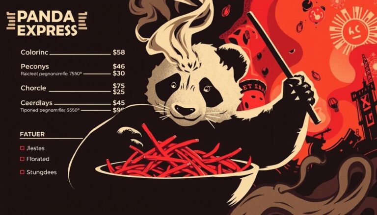 panda express calories menu